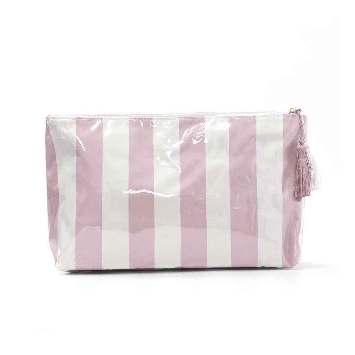 Striped Sunscreen Bag