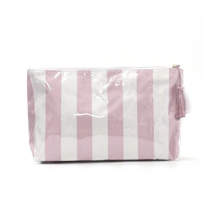 Striped Sunscreen Bag