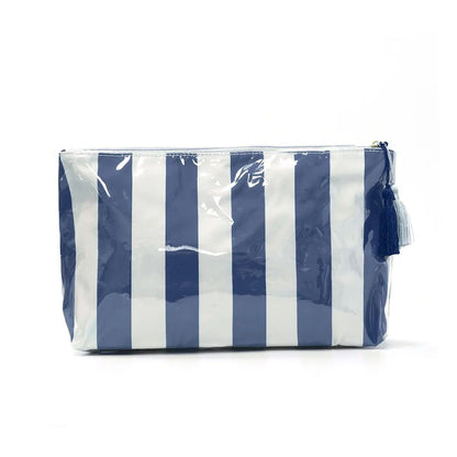 Striped Sunscreen Bag