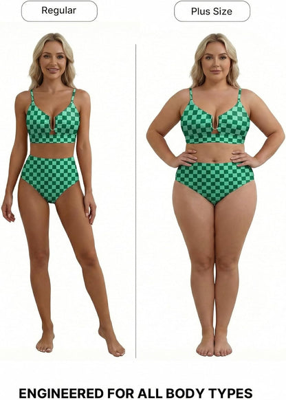 Bikini set full-length on model