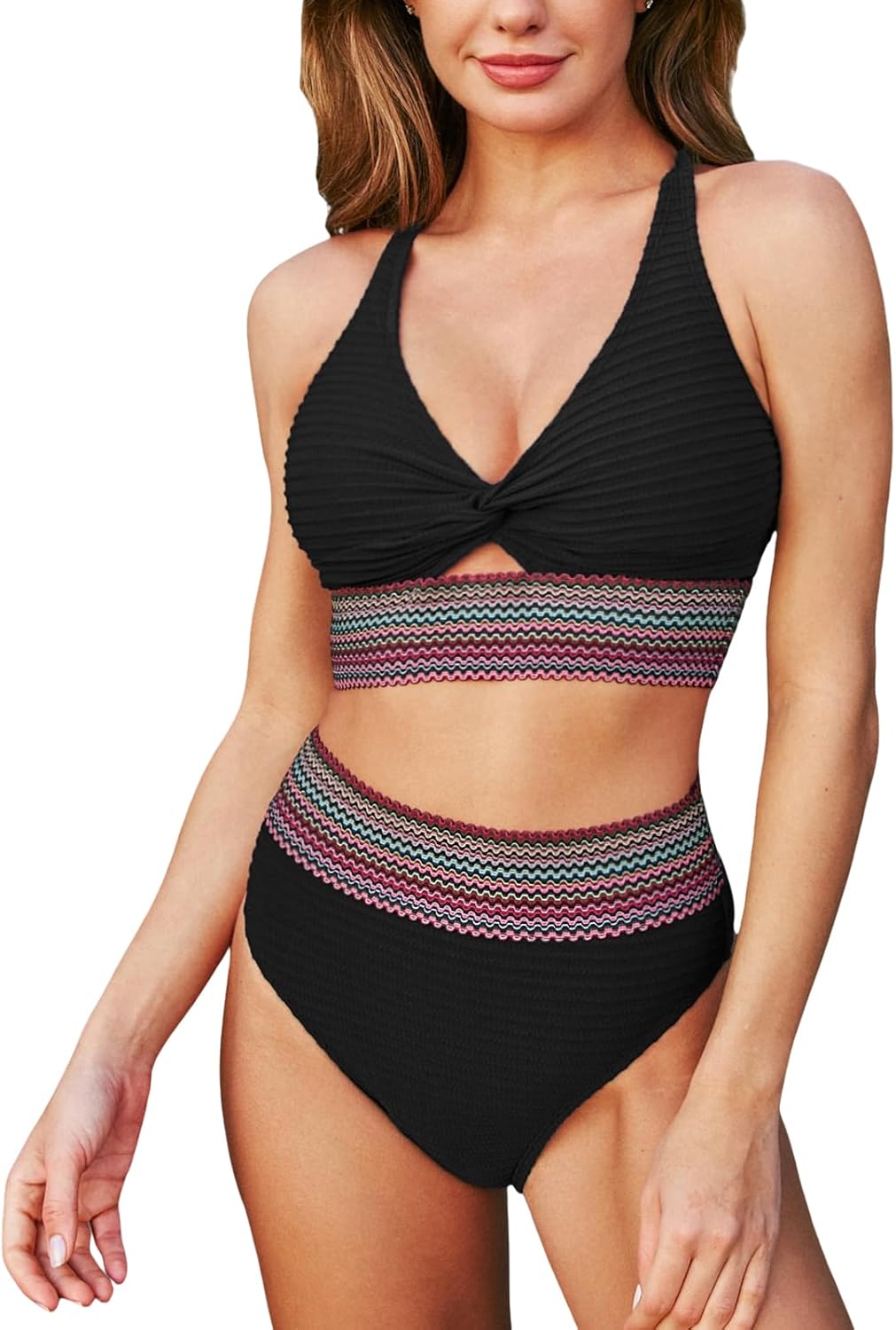 Bikini set shown on model