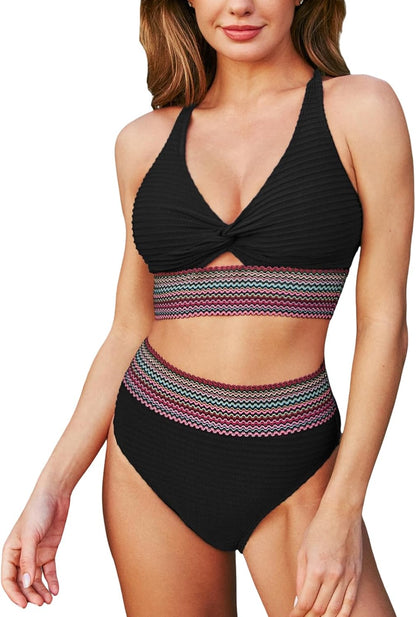 Bikini set shown on model