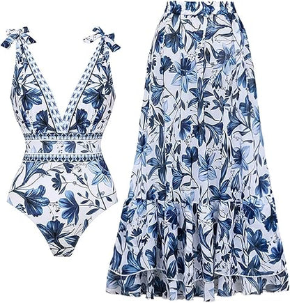 Swim dress set detail view