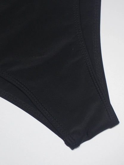 One-piece swimsuit full-length on model