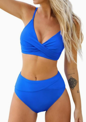 Bikini set full-length on model