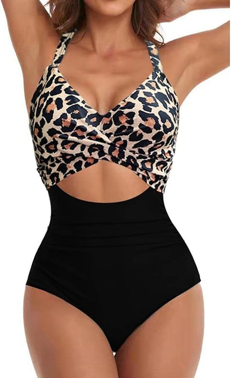 One-piece swimsuit detail view