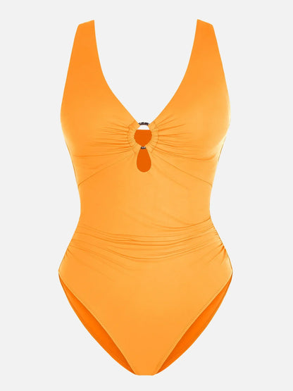 One-piece swimsuit full-length on model