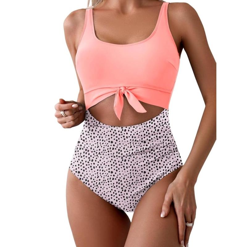 One-piece swimsuit detail view