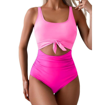 One-piece swimsuit in teal